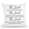 The Lord Blessed You Throw Pillow By Little Pitti