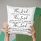 The Lord Blessed You Throw Pillow By Little Pitti
