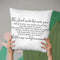 The Lord Watches Over You Throw Pillow By Little Pitti