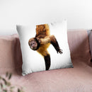 Monkey Throw Pillow By Little Pitti