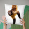 Monkey Throw Pillow By Little Pitti