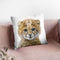 Baby Cheetah Throw Pillow By Little Pitti