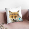 Baby Fox Throw Pillow By Little Pitti