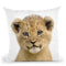 Baby Lion Throw Pillow By Little Pitti