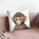 Baby Monkey Throw Pillow By Little Pitti