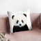 Baby Panda Throw Pillow By Little Pitti