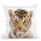 Baby Tiger Throw Pillow By Little Pitti