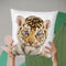 Baby Tiger Throw Pillow By Little Pitti