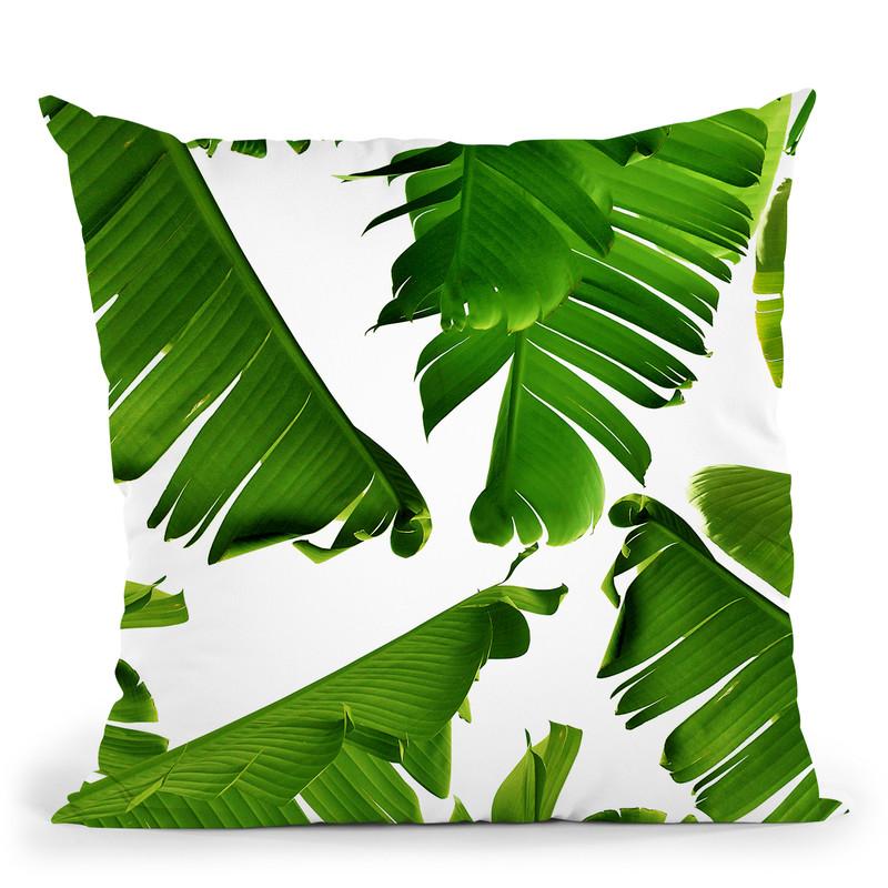 Banana Throw Pillow By Little Pitti