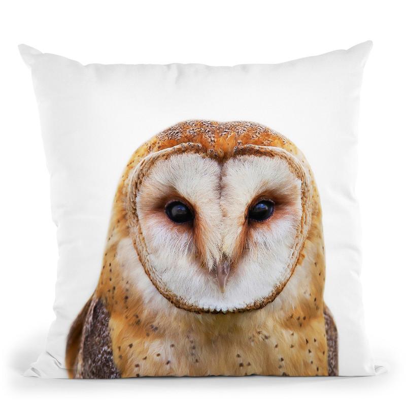 Owl L P Throw Pillow By Little Pitti