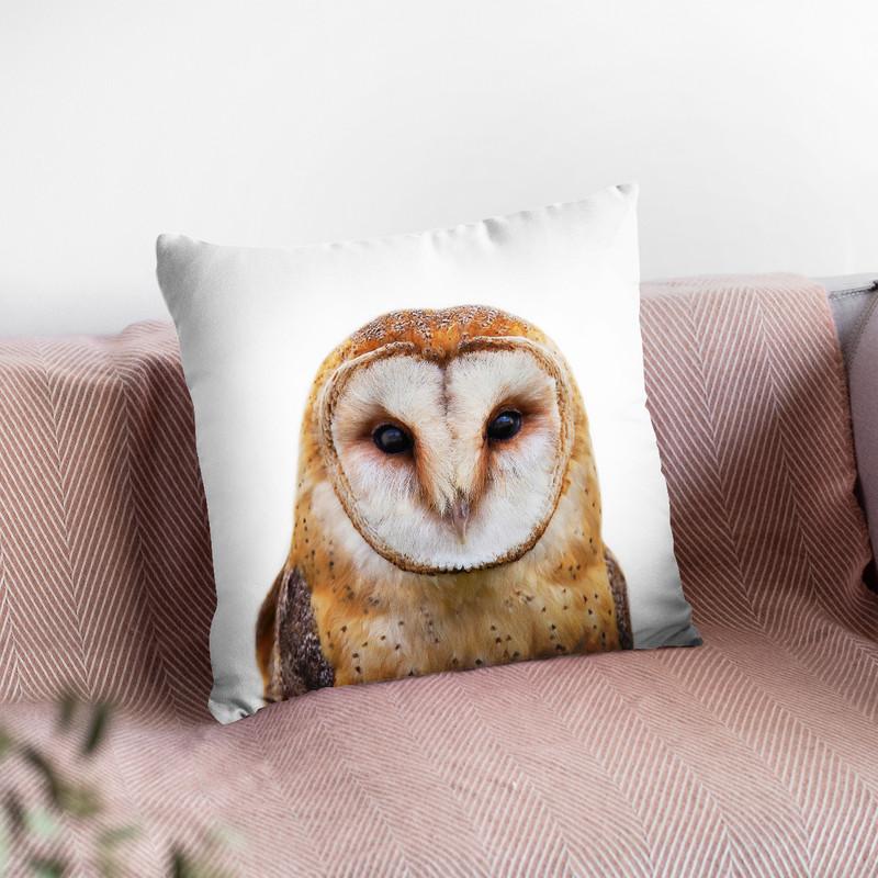 Owl L P Throw Pillow By Little Pitti