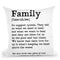 Family Throw Pillow By Little Pitti