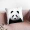 Panda Lp Throw Pillow By Little Pitti