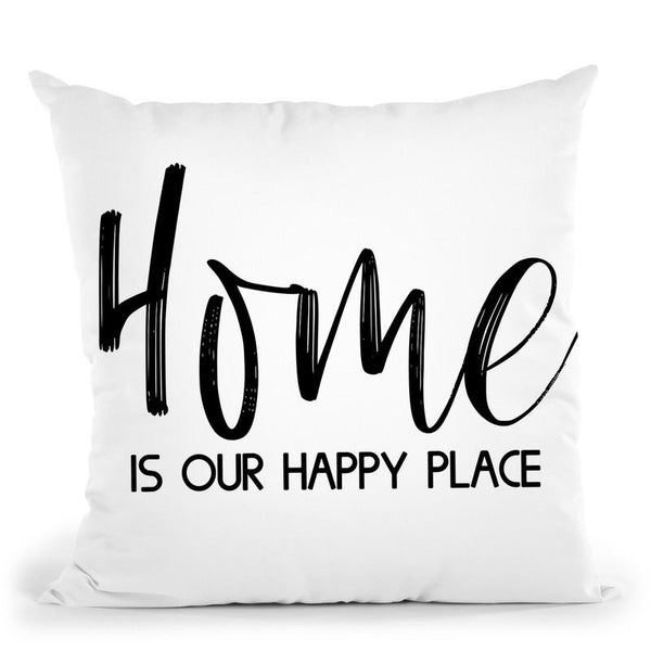 Happy Place Throw Pillow By Little Pitti