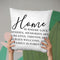 Home Is Where Throw Pillow By Little Pitti