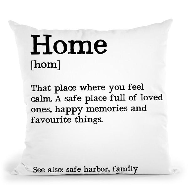 Home Throw Pillow By Little Pitti