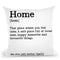 Home Throw Pillow By Little Pitti