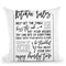 Kitchen Rules Throw Pillow By Little Pitti