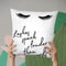Lashes Throw Pillow By Little Pitti