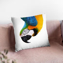 Parrot2 Throw Pillow By Little Pitti