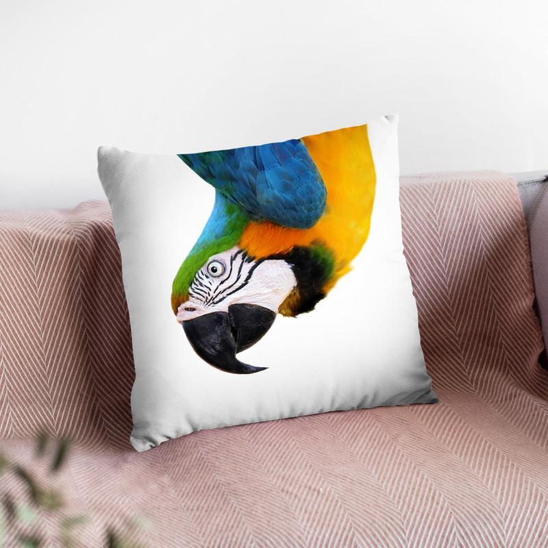 Parrot2 Throw Pillow By Little Pitti