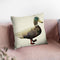 Mallard Duck Throw Pillow By Little Pitti