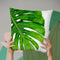 Monstera Ii Throw Pillow By Little Pitti