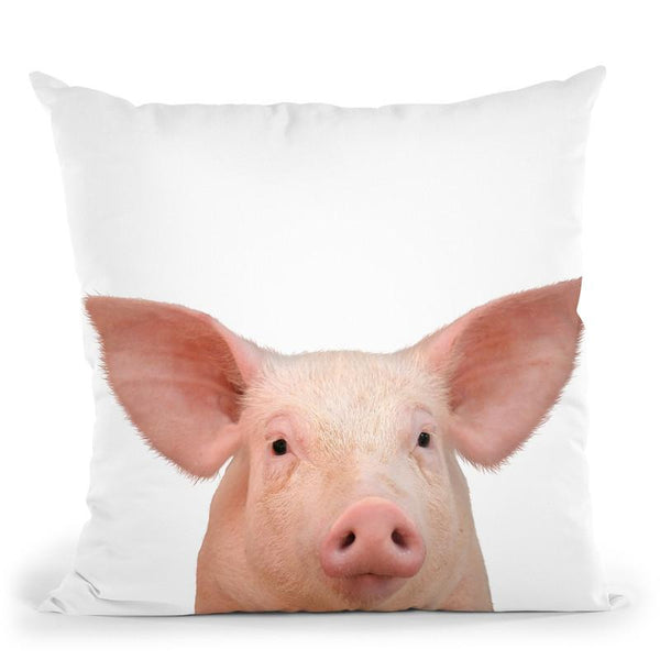 Pig Throw Pillow By Little Pitti