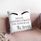 Never Underestimate Brows Throw Pillow By Little Pitti