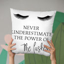 Never Underestimate Throw Pillow By Little Pitti