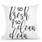 So Fresh Throw Pillow By Little Pitti