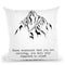 The Mountains That You Carry Throw Pillow By Little Pitti