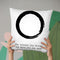 The Quieter You Become Throw Pillow By Little Pitti
