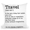 Travel Quote Throw Pillow By Little Pitti
