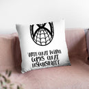 With Great Power Throw Pillow By Little Pitti