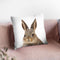 Rabbit Lp Throw Pillow By Little Pitti