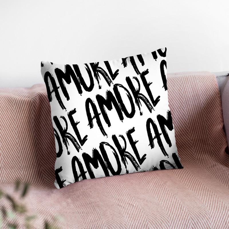Amore Throw Pillow By Little Pitti