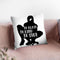 Be Brave Throw Pillow By Little Pitti