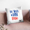 Be Your Own Hero I Throw Pillow By Little Pitti