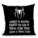 Be Yourself Throw Pillow By Little Pitti
