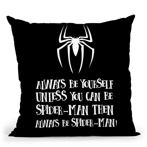 Be Yourself Throw Pillow By Little Pitti