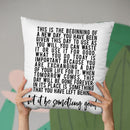 Beginning Of New Day Throw Pillow By Little Pitti