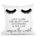 Conquer The World Throw Pillow By Little Pitti