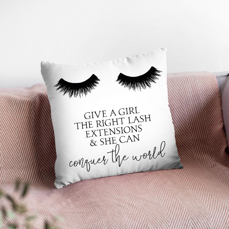 Conquer The World Throw Pillow By Little Pitti