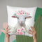 Flower Baby Lamb Throw Pillow By Little Pitti