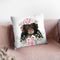Flower Baby Monkey Throw Pillow By Little Pitti