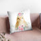 Flower Chick Throw Pillow By Little Pitti