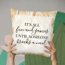 Fun And Games Throw Pillow By Little Pitti
