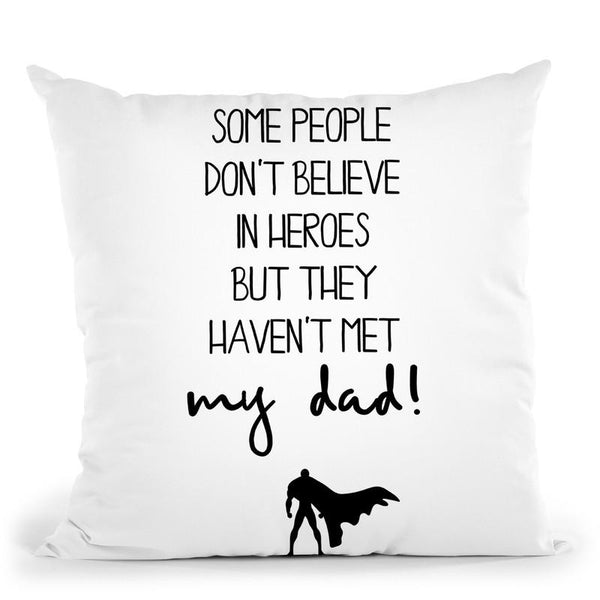 Heroes Throw Pillow By Little Pitti