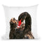 Swan Throw Pillow By Little Pitti